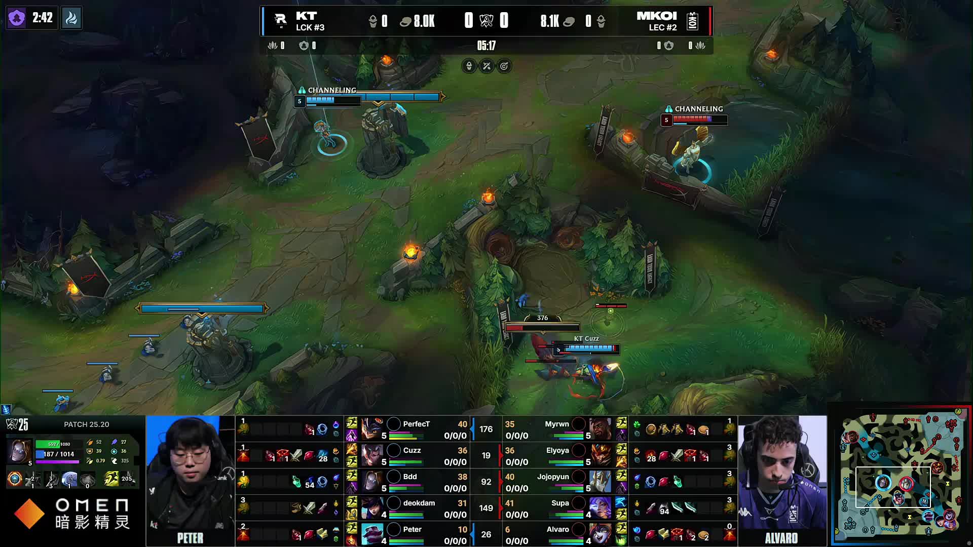 xiaocaobao 的 Vampire 爆炸性伤害 LANGX 的石人设置了一道墙，SG消灭了 Big Green Mood